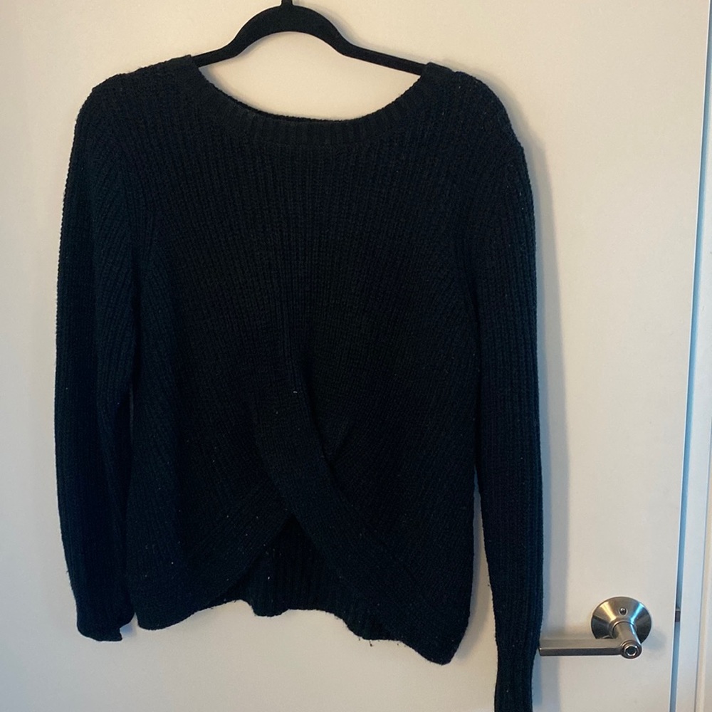 Black sweater